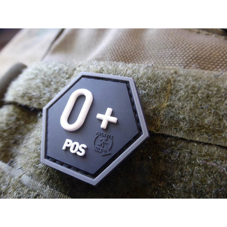JTG® Blutgruppe 0 positiv / Hexagon