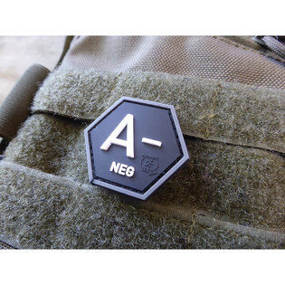 JTG® Blutgruppe A negativ / Hexagon