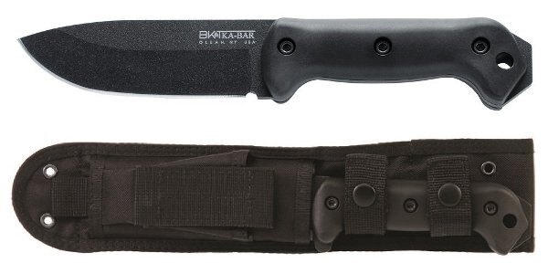 KA-BAR® Becker Campanion Messer mit feststehender Klinge mit Polyesterhülle