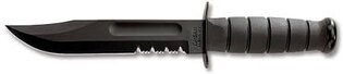 KA-BAR® feststehendes Messer mit Wellenschliff