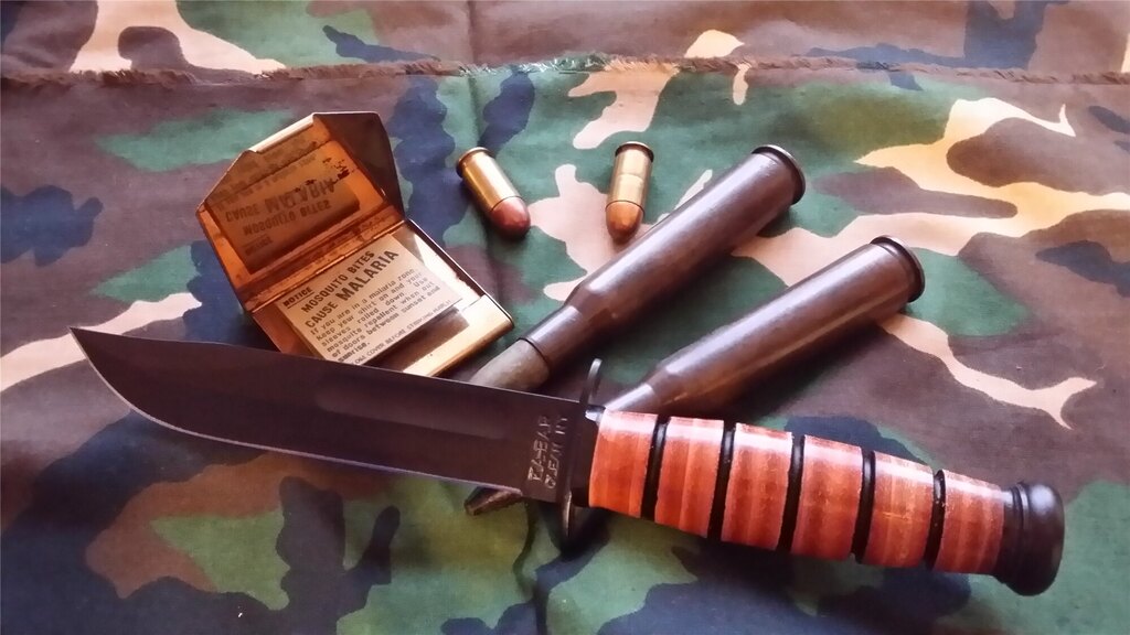 KA-BAR® Short USMC Messer mit fester Klinge