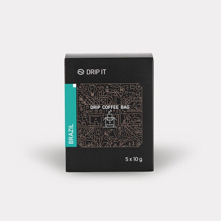 Kaffee im Filter Brazil Minas Gerais Drip it®, 5 Stk