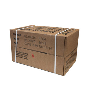 Kampfverpflegung MRE US ARMY® / Kiste B - Menü 13-24