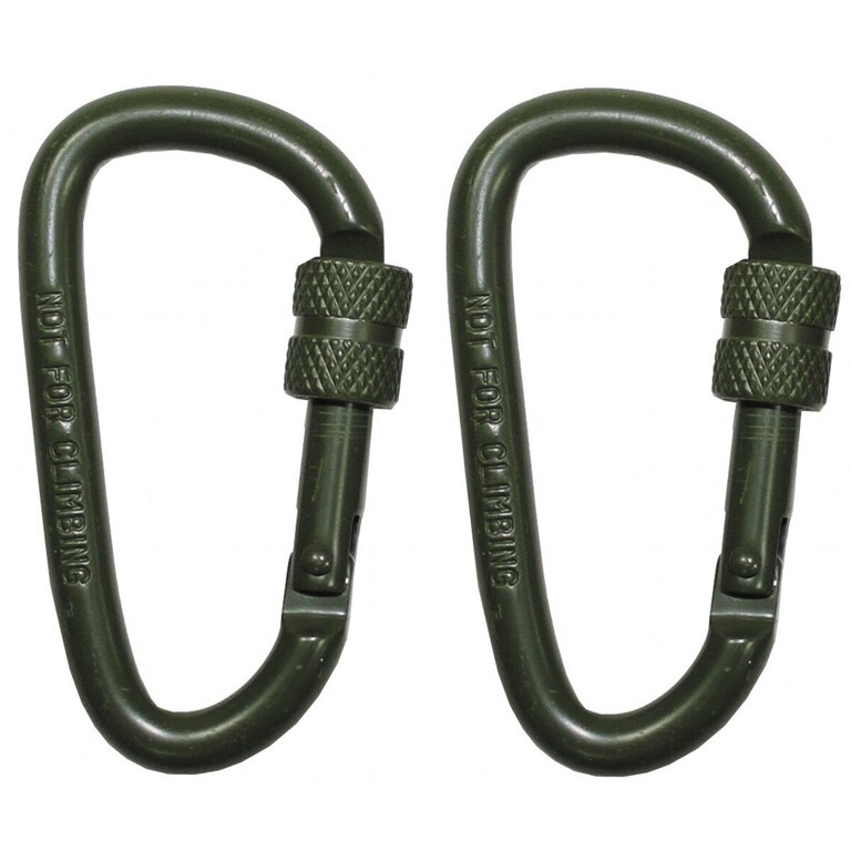 Karabiner Alu MFH® 2 Stk