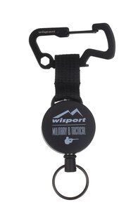 Karabiner Key-Back mit selbstaufrollender Schnur Wisport®