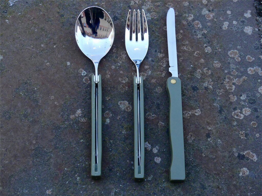 Klappbesteck-Set MFH® Camping