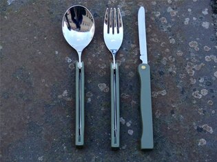 Klappbesteck-Set MFH® Camping