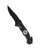 Klappmesser RESCUE Mil-Tec® mit Kombiklinge – schwarz