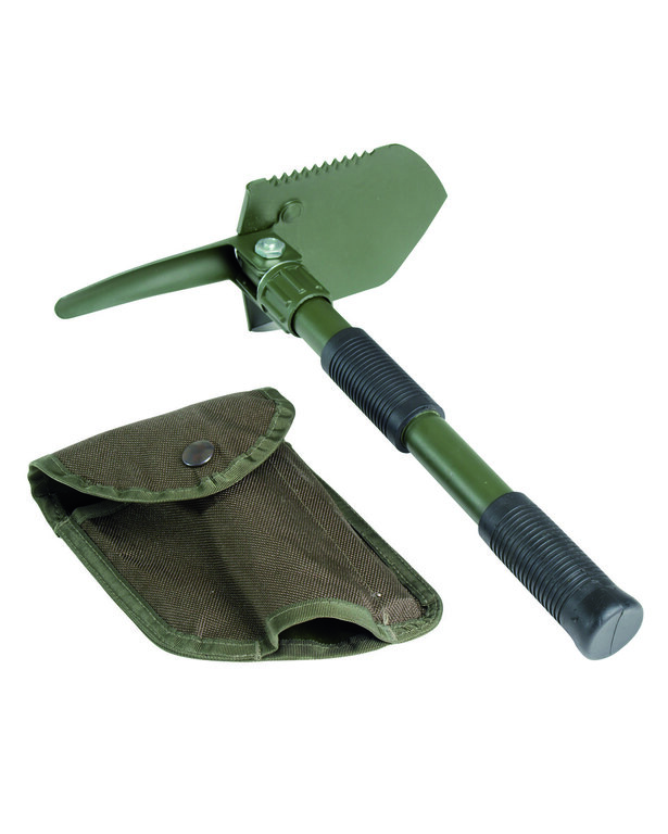 Klappspaten - Schaufel MINI mit Etui Mil-Tec® - oliv