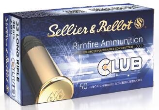 Kleinkaliber-Munition Club/Standard Sellier & Bellot® / .22 LR / 2,6 g / 50 Stk