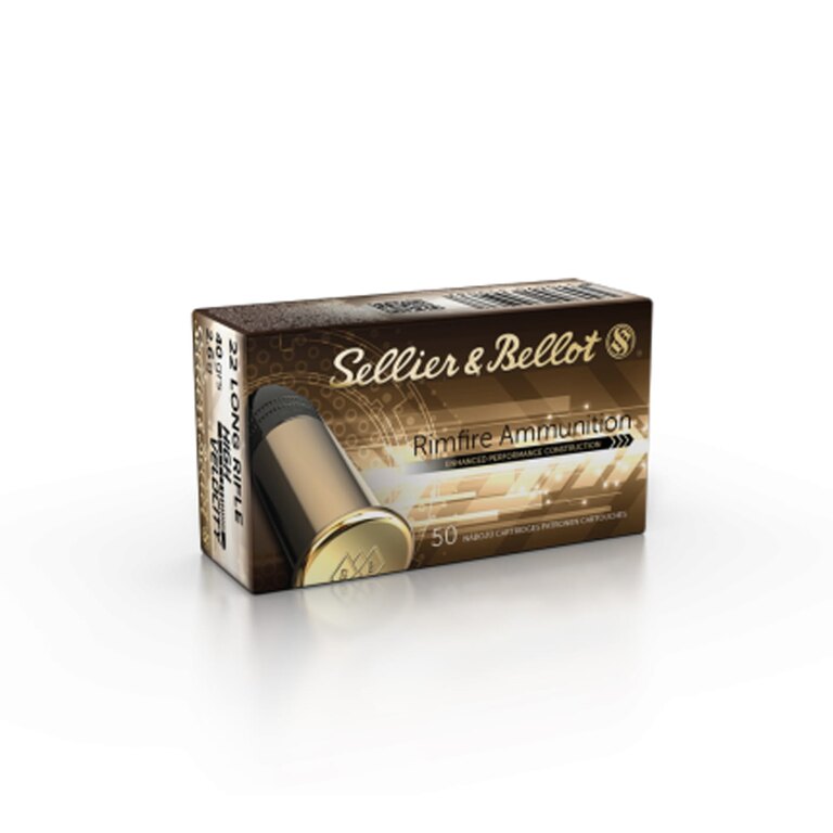 Kleinkaliberpatronen HV Sellier & Bellot® / .22 LR / 2,6 g / 50 Stk
