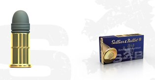 Kleinkaliberpatronen Short Sellier & Bellot® / .22 Short / 1,8 g / 50 Stk