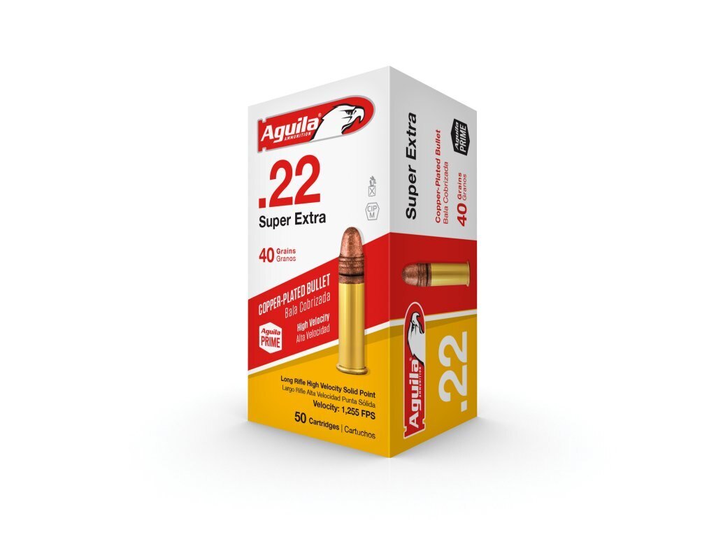 Kleinkaliberpatronen Super Extra HV Aguila® / .22 LR / 40 grs / 50 Stk