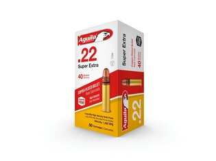 Kleinkaliberpatronen Super Extra HV Aguila® / .22 LR / 40 grs / 50 Stk