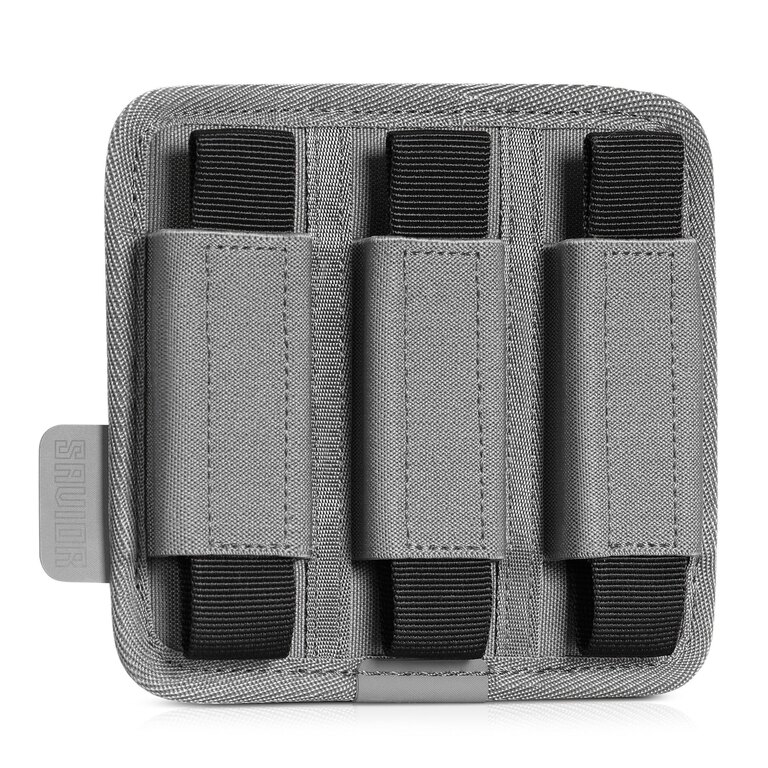Klettverschluss-Einsatz für 3 Pistolenmagazine Savior®