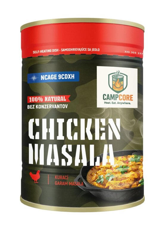 Konserve Chicken Masala CampCore® / Selbstheizung