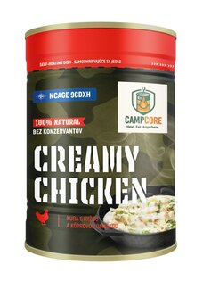 Konserve Creamy Chicken CampCore® / Selbstwärmer