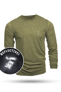 Langarmshirt Reflective Dropline Logo Nine Line®