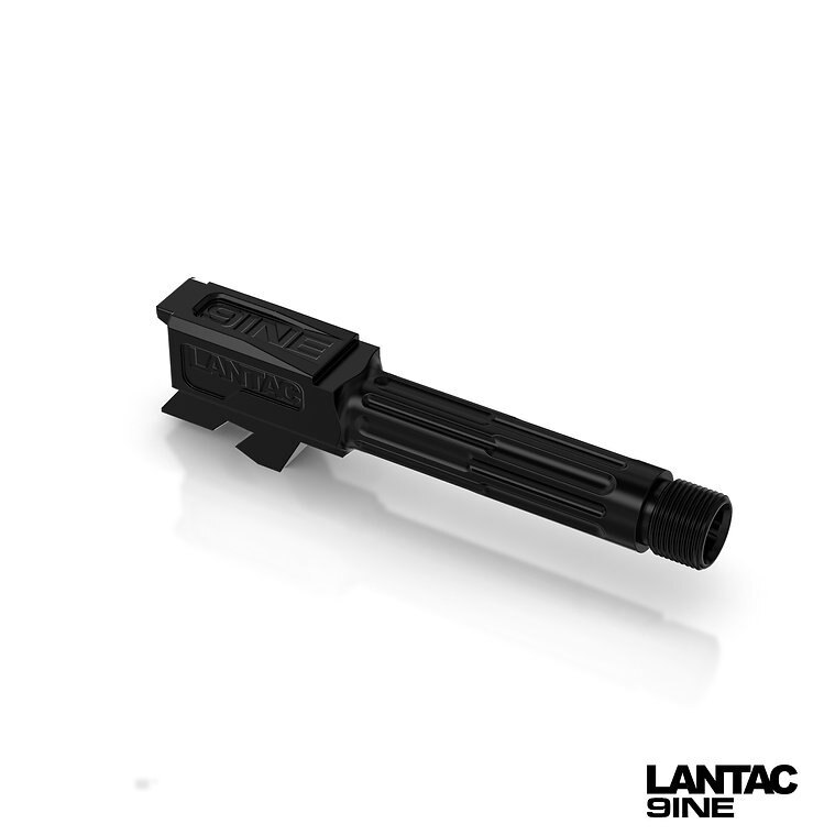 Lauf 9INE Glock 43 LanTac®, mit Gewinde