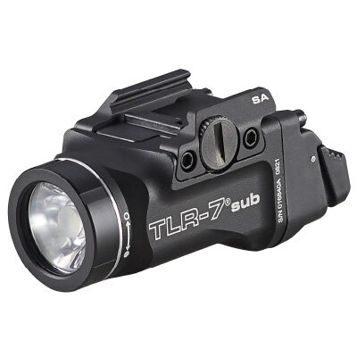 LED-Taschenlampe TLR-7 SubCompact mit Schiene 1913 Streamlight®