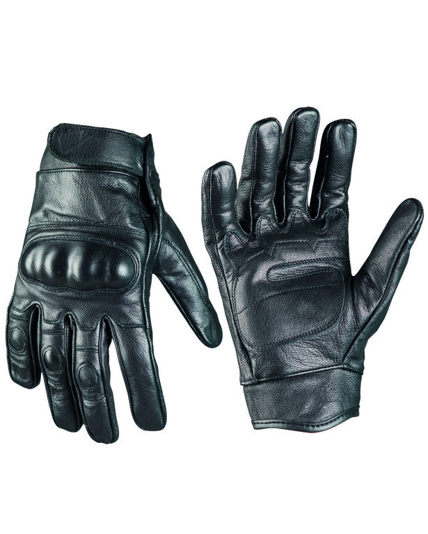 Ledergamaschen TACTICAL Mil-Tec® mit Kunststoffschutz