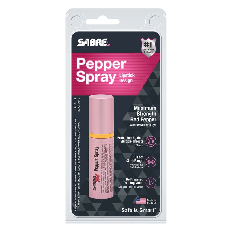 Lippenstift UV Sabre Red® Verteidigungsspray