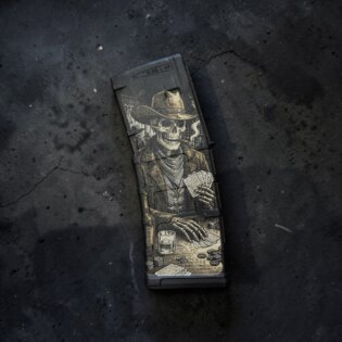 Magazin für AR15, 30 Schuss, Kaliber 5.56×45 NATO Magpul® / Dead Man’s Hand