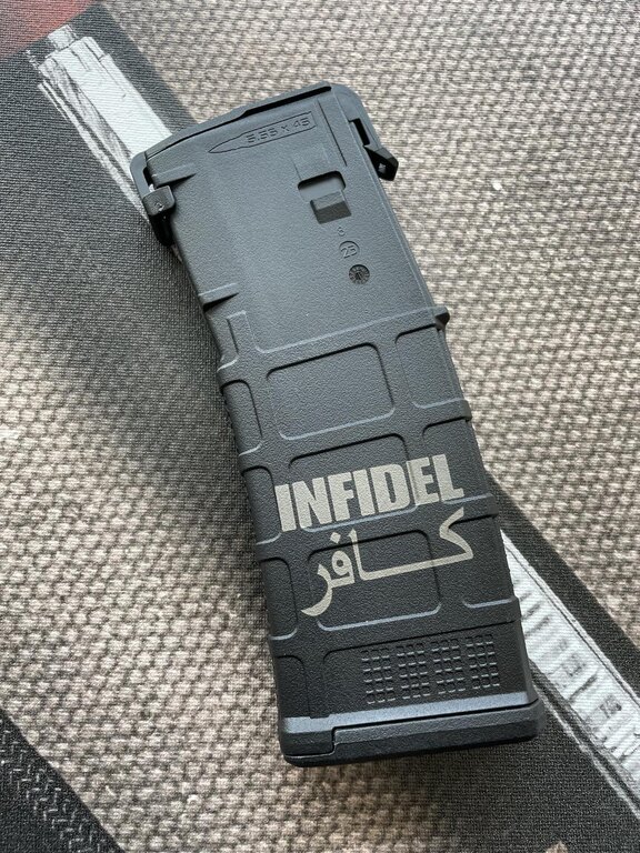Magazin für AR15, 30 Schuss, Kaliber 5.56x45 NATO Magpul® / Infidel