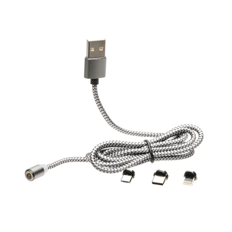 Magnetisches USB-Kabel 3in1 Powertac®
