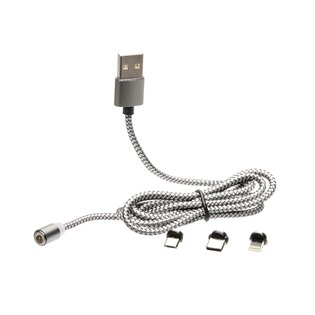 Magnetisches USB-Kabel 3in1 Powertac®