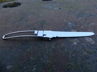 MFH® Klappmesser - silber