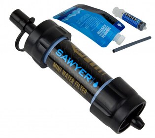 MINI 128 SAWYER® Wasserfilter für unterwegs