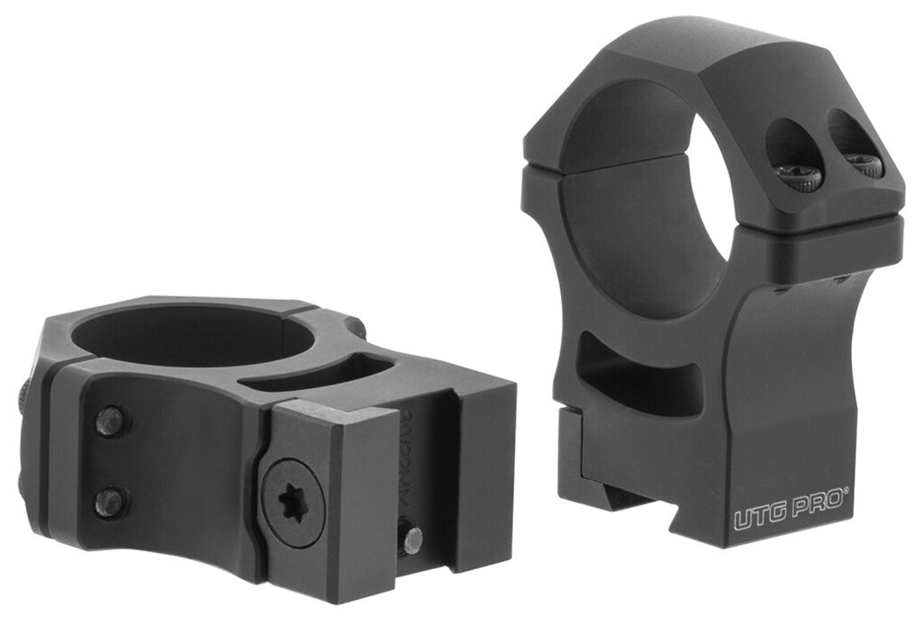 Montageringe P.O.I® High Profile 1.46" / 30 mm Röhre UTG PRO®
