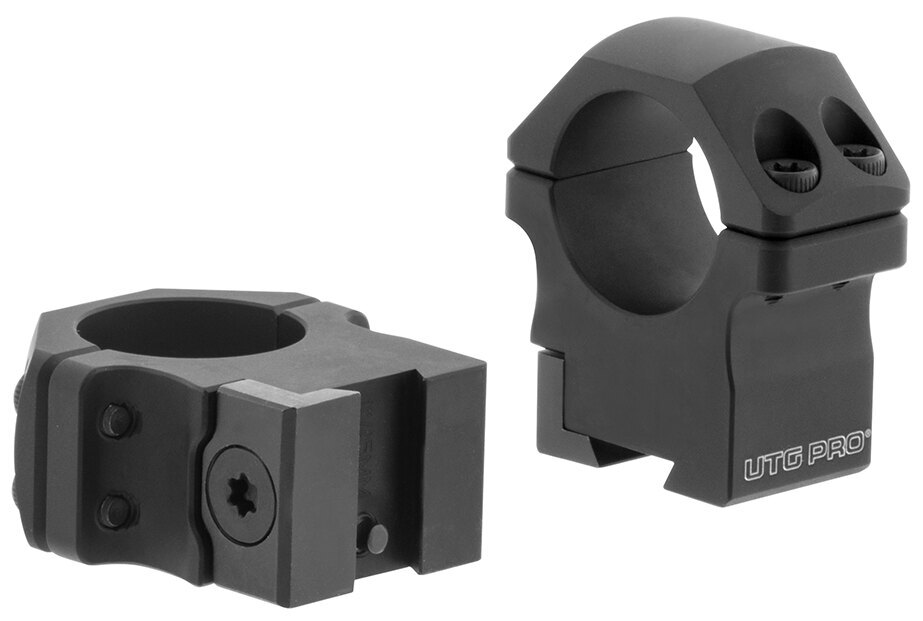 Montageringe P.O.I® Medium Profile 1.1" / 25.4 mm Rohr UTG PRO®