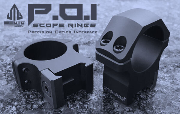 Montageringe P.O.I® Medium Profile 1.18" / 30 mm Rohr UTG PRO®