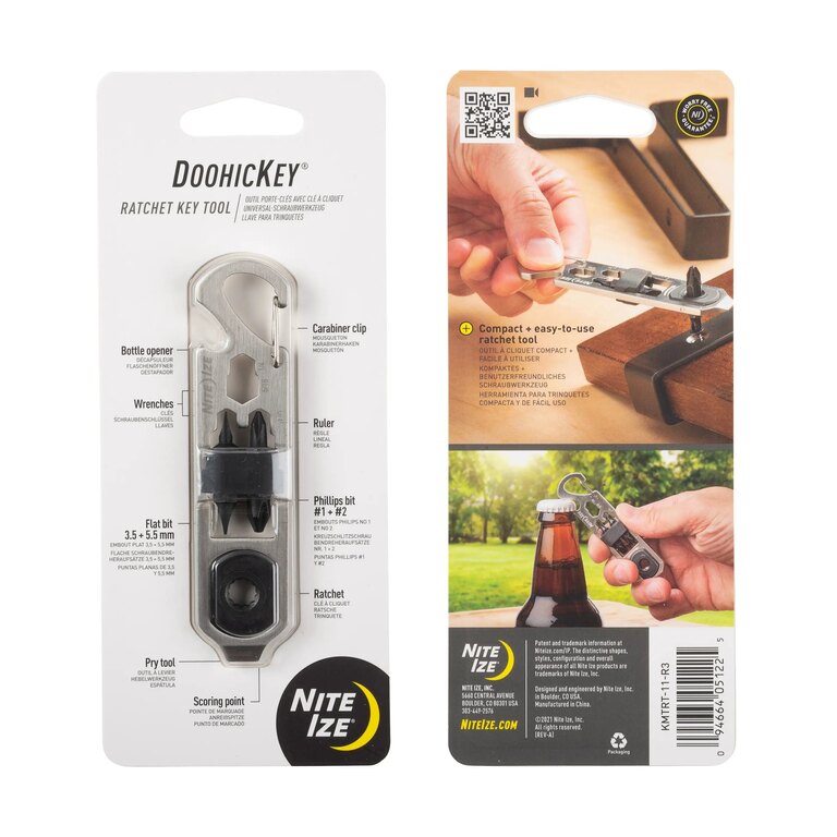 Multifunktionaler Karabiner mit Ratsche DoohicKey Nite Ize®