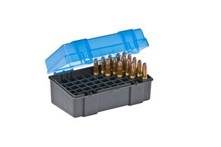 Munitionsbox - .22-250 Plano Molding® USA - 50 Stk., blau