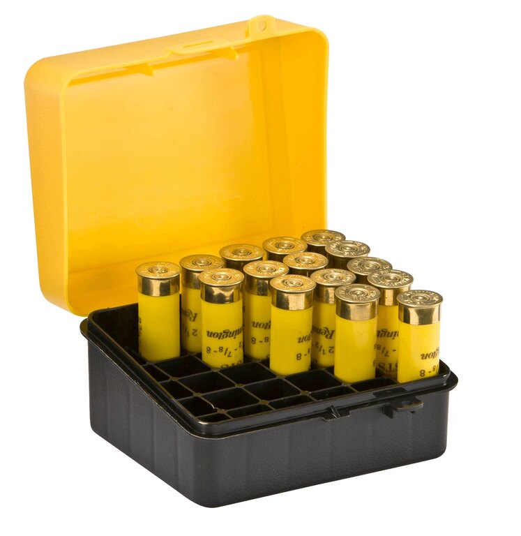 Munitionsbox - Schrot 25 Stk. Plano Molding® USA - Yellow/Black