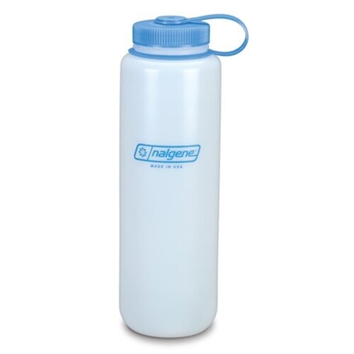 NALGENE® HDPE Feldflasche mit weitem Hals 1,5 l - weiß
