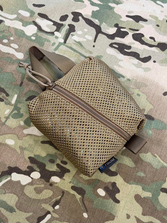 Netztasche / Einsatz schräger Reißverschluss Redo®
