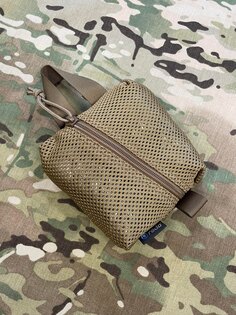 Netztasche / Einsatz schräger Reißverschluss Redo®