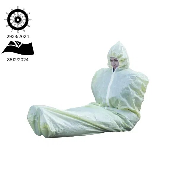 Notfall-Thermo-Isolationssack BCB® Protective Aid mit Kapuze