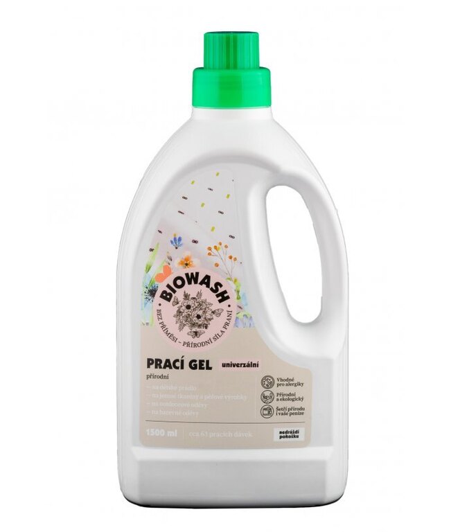 Ökologisches natürliches Waschgel BioWash®, 1,5 l