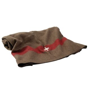 Originale Schweizer Armee Wolldecke - neu