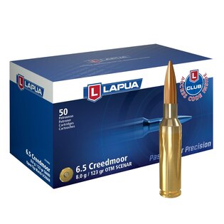 OTM Scenar Lapua® / 6.5 Creedmoor / 123 grs / 50 Stück
