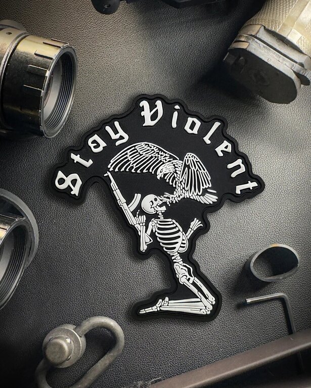Patch Bleib gewalttätig Brothers in Arms®