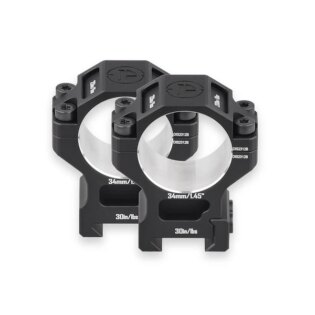 Picatinny-Montageringe High 1.45" / 34 mm Rohr von Discoveryopt®