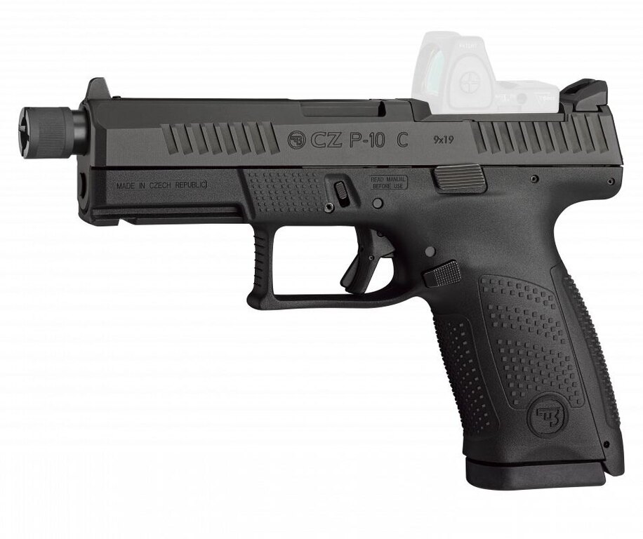 Pistole CZ P-10 C OR SR / Kaliber 9×19 CZUB®