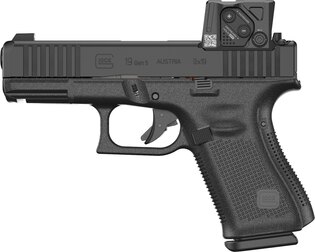 Pistole Glock 19 Gen5 A-CUT™ / Aimpoint COA™ / Kaliber 9×19