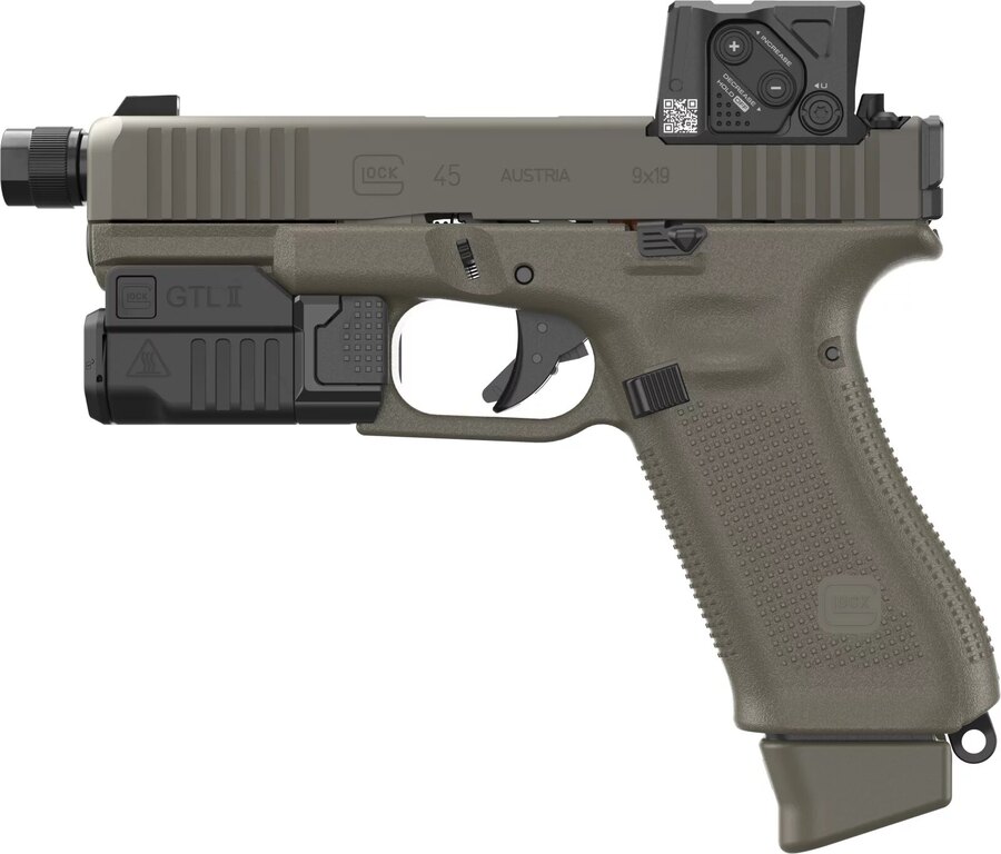 Pistole Glock 45 A-CUT™ HUNTER GTL II / Aimpoint COA™ / Kaliber 9×19 / Limited Edition